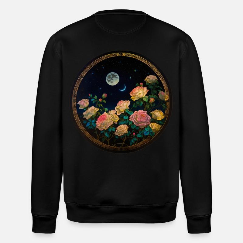 Rose - Stanley/Stella Unisex Bio-Sweatshirt ROLLER - Schwarz