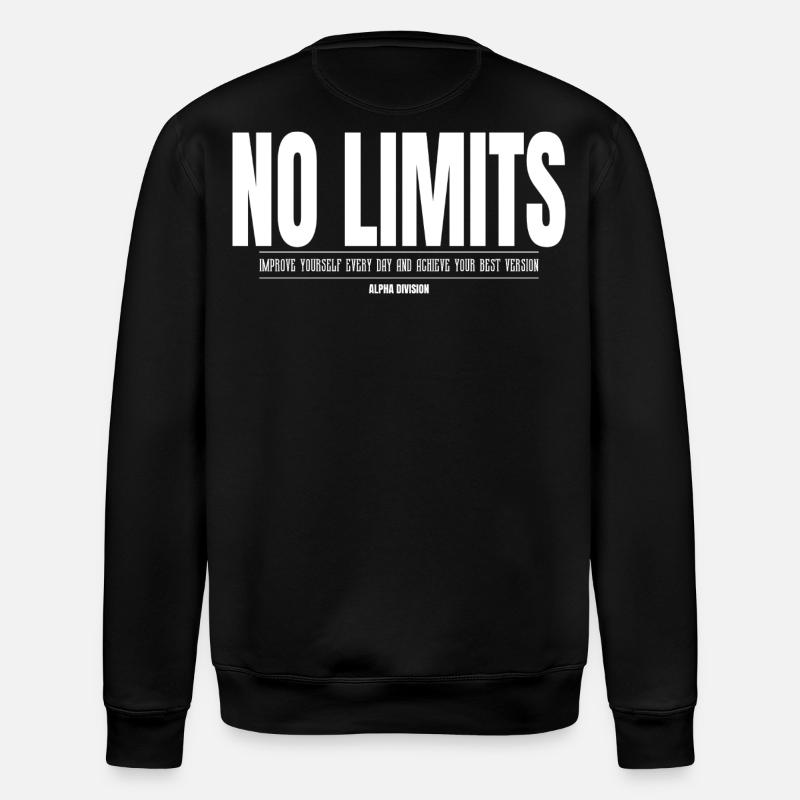 ALPHA DIVISION - No Limits - Sportbekleidung - Stanley/Stella Unisex Bio-Sweatshirt ROLLER - Schwarz