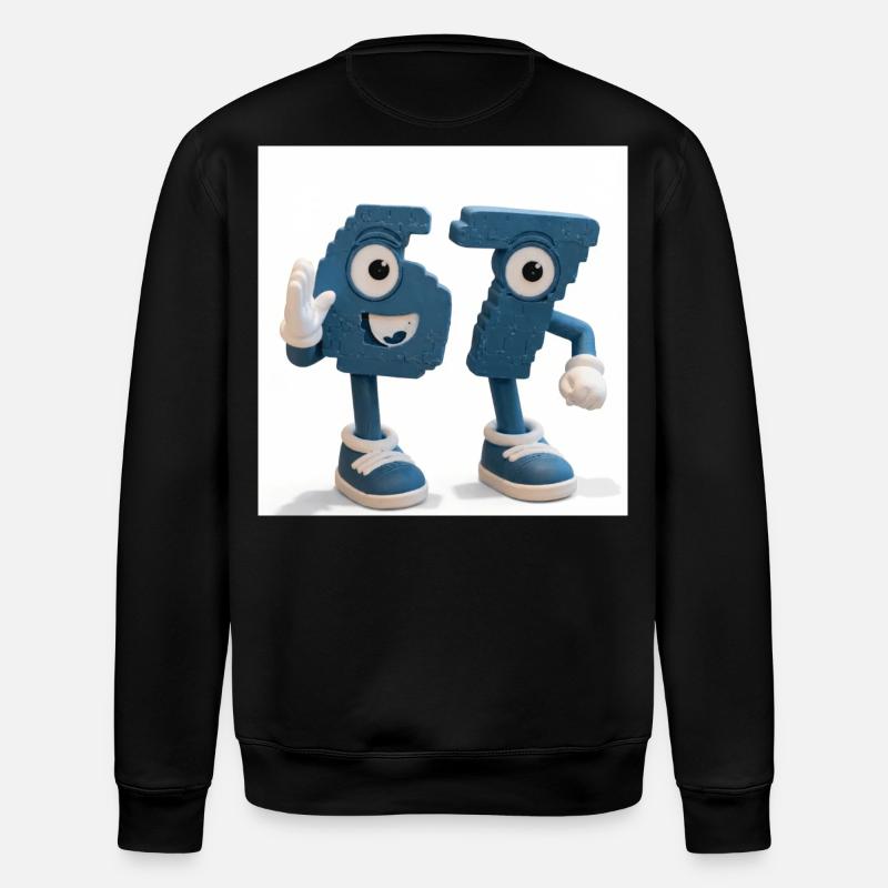 sixseven - Sweat bio ROLLER Stanley/Stella Unisexe - noir