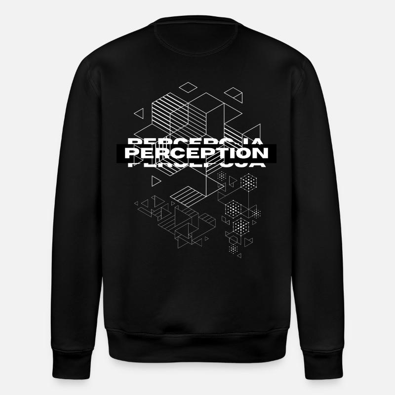 Perception Géométrie Mystique - Sweat bio ROLLER Stanley/Stella Unisexe - noir