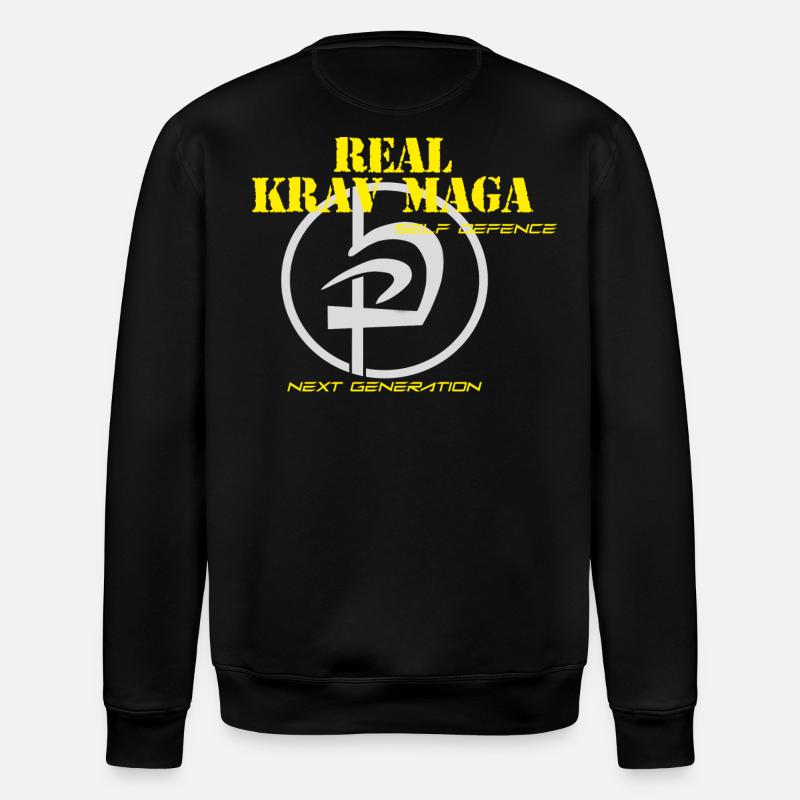 KINDER LOGO - Stanley/Stella Unisex Bio-Sweatshirt ROLLER - Schwarz