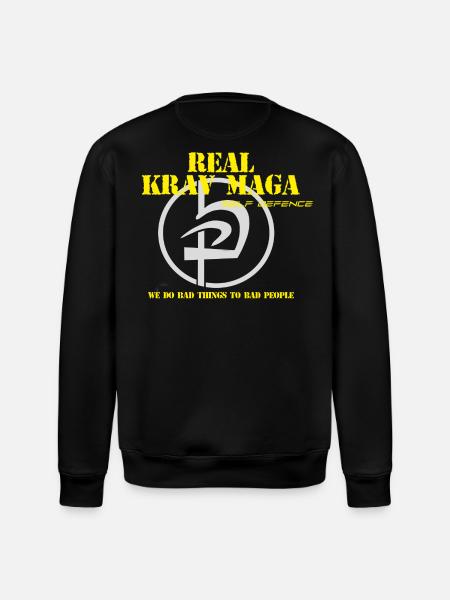 bad things Krav Maga - Stanley/Stella Unisex Bio-Sweatshirt ROLLER - Schwarz