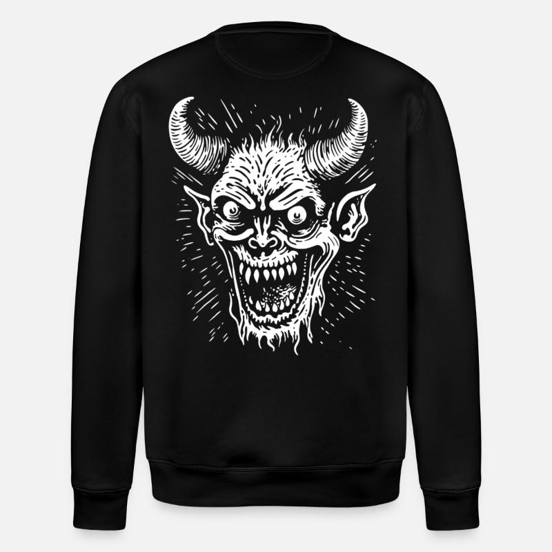 Freaking Weird - Stanley/Stella ROLLER Unisex Organic Sweatshirt - black