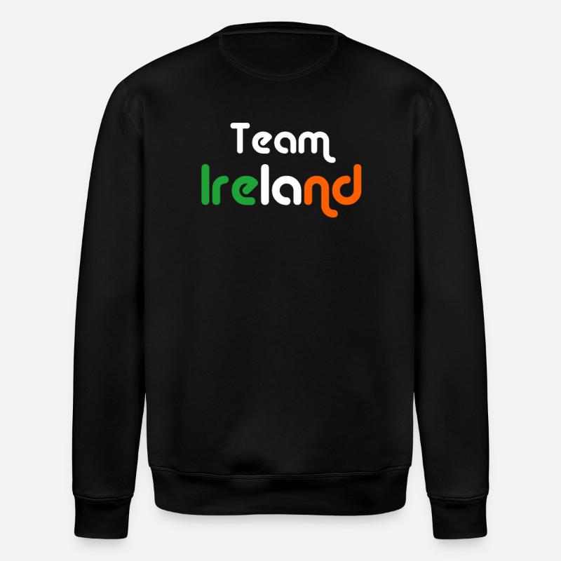 Team Irlande - Sweat bio ROLLER Stanley/Stella Unisexe - noir