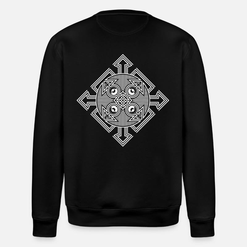 Tekno 23 arrow speaker - Stanley/Stella Unisex Bio-Sweatshirt ROLLER - Schwarz