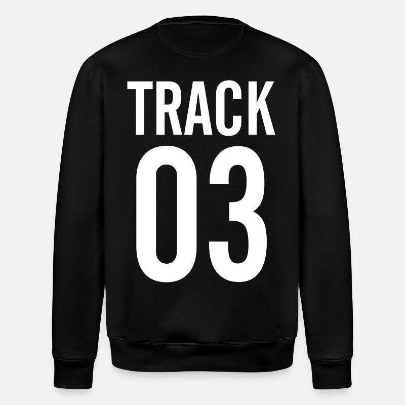 TRACK - Sweat bio ROLLER Stanley/Stella Unisexe - noir