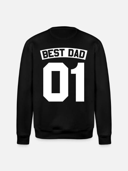 Best Dad - Stanley/Stella Unisex Bio-Sweatshirt ROLLER - Schwarz