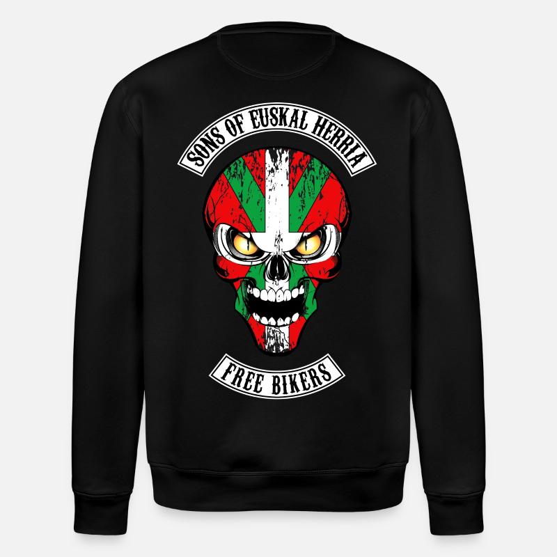 sons of euskal herria - Sweat bio ROLLER Stanley/Stella Unisexe - noir