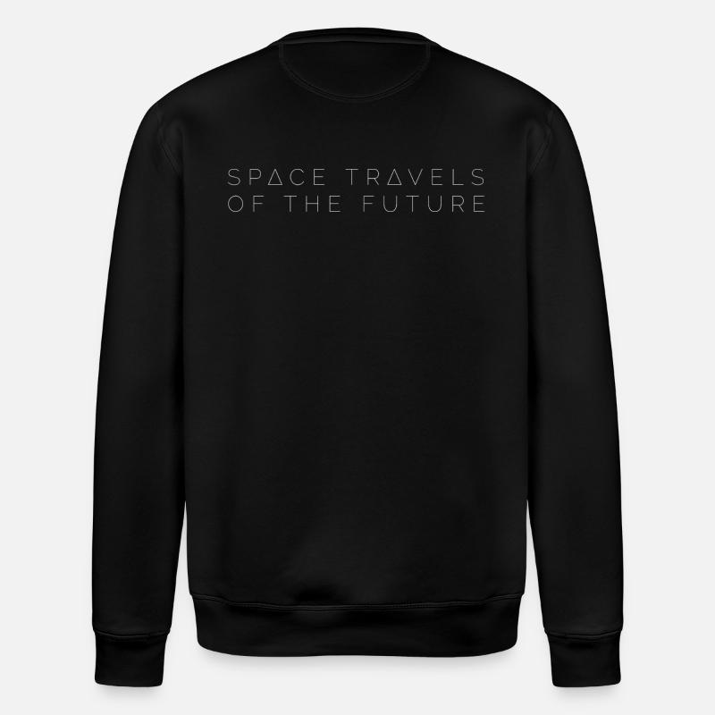 Raumfahrten der Zukunft | Aurora KI - Stanley/Stella Unisex Bio-Sweatshirt ROLLER - Schwarz