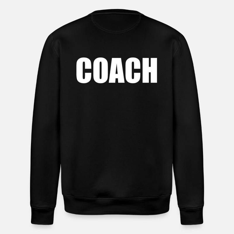 COACH - Stanley/Stella ROLLER Unisex Organic Sweatshirt - black