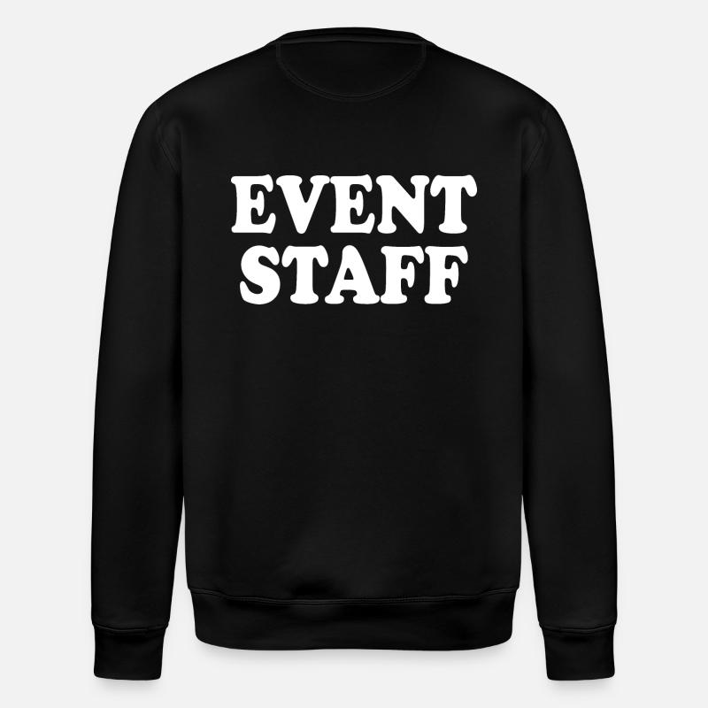 Event staff - Stanley/Stella ROLLER Unisex Organic Sweatshirt - black