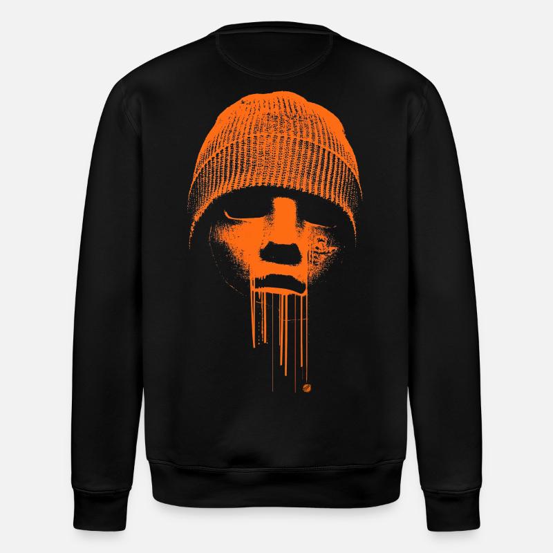 Beanie Rebel - Sweat bio ROLLER Stanley/Stella Unisexe - noir