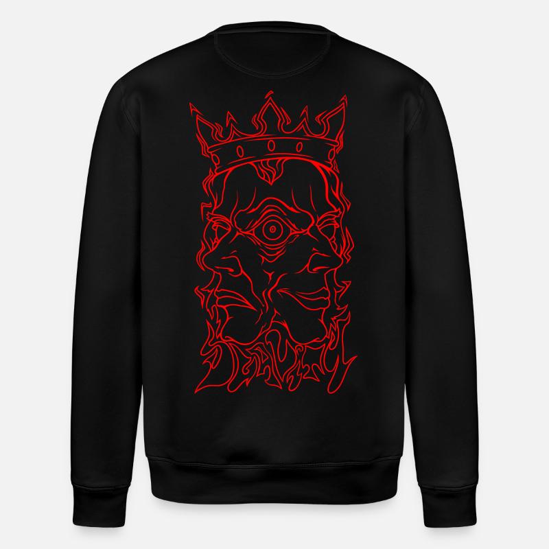 Dualität - Stanley/Stella Unisex Bio-Sweatshirt ROLLER - Schwarz