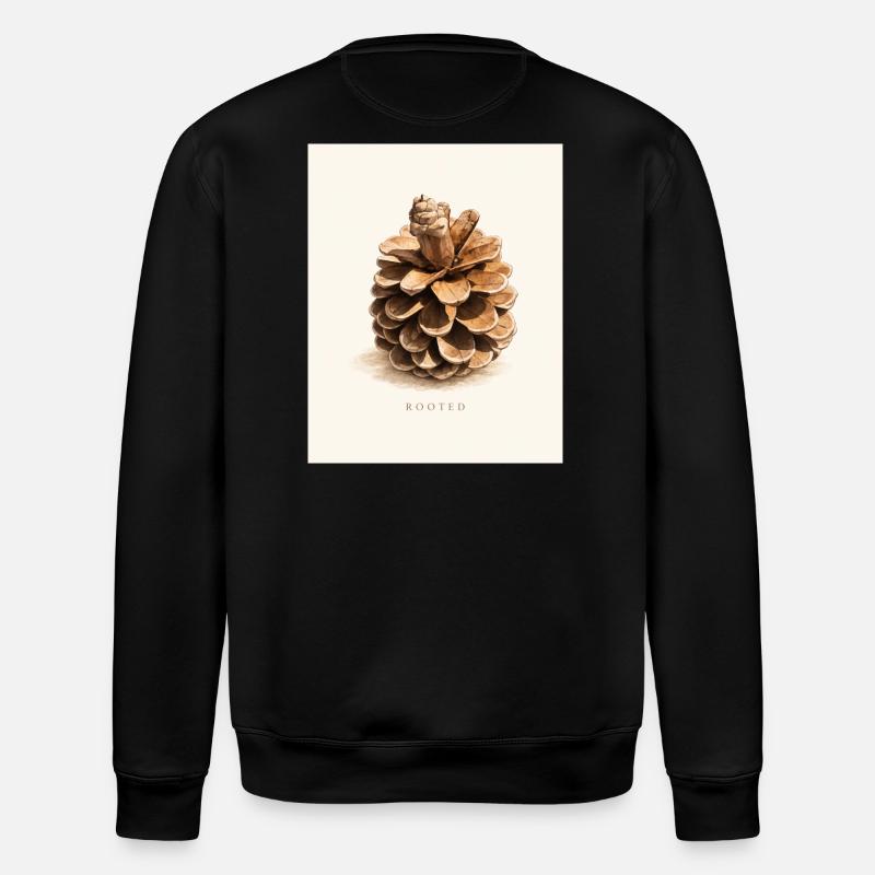 Rooted - Stanley/Stella Unisex Bio-Sweatshirt ROLLER - Schwarz