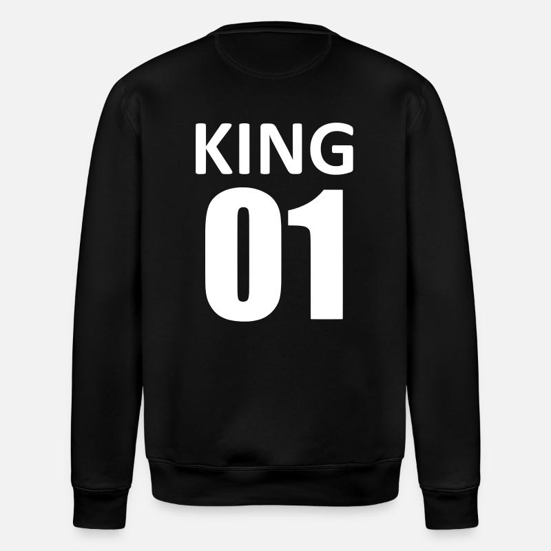 king 01 - Sweat bio ROLLER Stanley/Stella Unisexe - noir