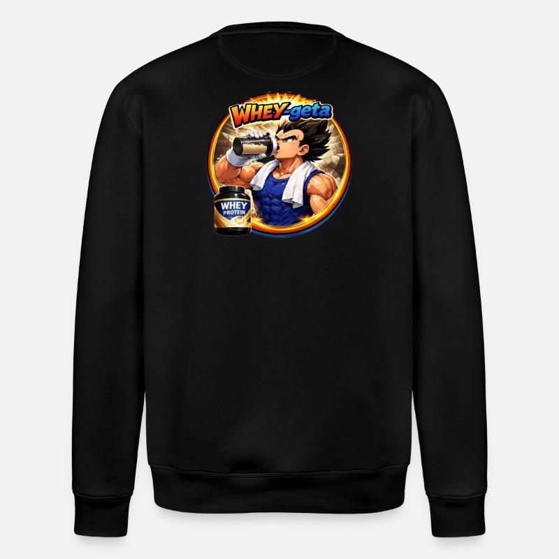 WHEYgeta - Sweat bio ROLLER Stanley/Stella Unisexe - noir