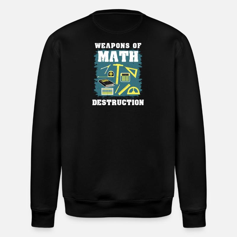Math math gift - Stanley/Stella ROLLER Unisex Organic Sweatshirt - black
