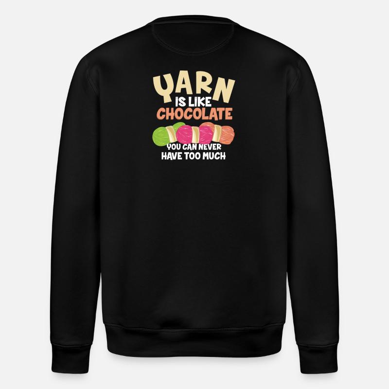 Häkeln - Stanley/Stella Unisex Bio-Sweatshirt ROLLER - Schwarz