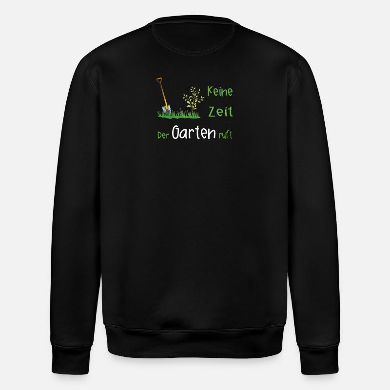 Garten Gärtner Gartenarbeit Geschenk - Stanley/Stella Unisex Bio-Sweatshirt ROLLER - Schwarz