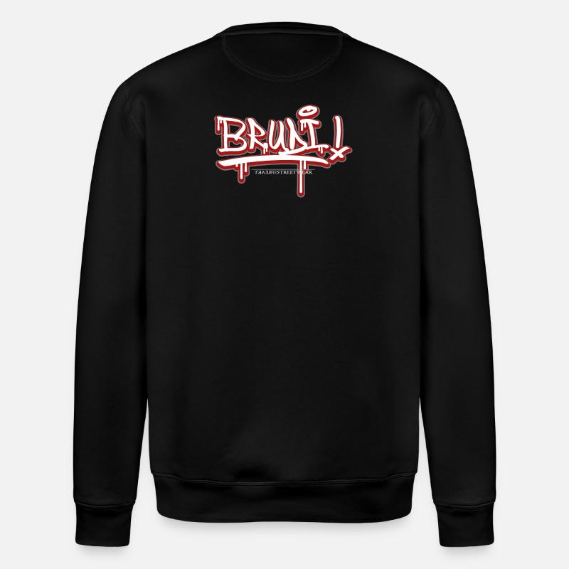 Brudi - Stanley/Stella Unisex Bio-Sweatshirt ROLLER - Schwarz