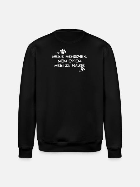 Haustier Witz - Stanley/Stella Unisex Bio-Sweatshirt ROLLER - Schwarz