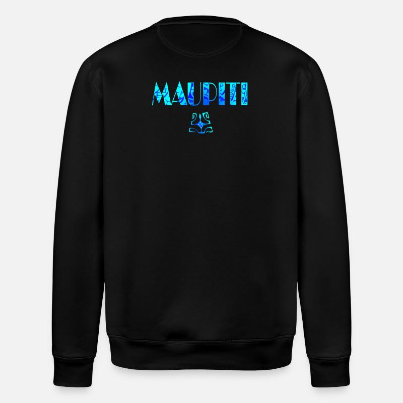 MAUPITI - Stanley/Stella Unisex Bio-Sweatshirt ROLLER - Schwarz