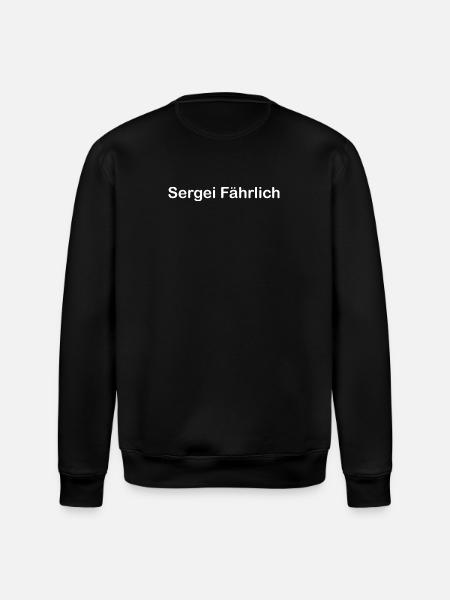 Sergei Fährlich - Stanley/Stella ROLLER Unisex Organic Sweatshirt - black