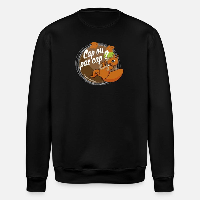Cap ou pas cap? - Sweat bio ROLLER Stanley/Stella Unisexe - noir