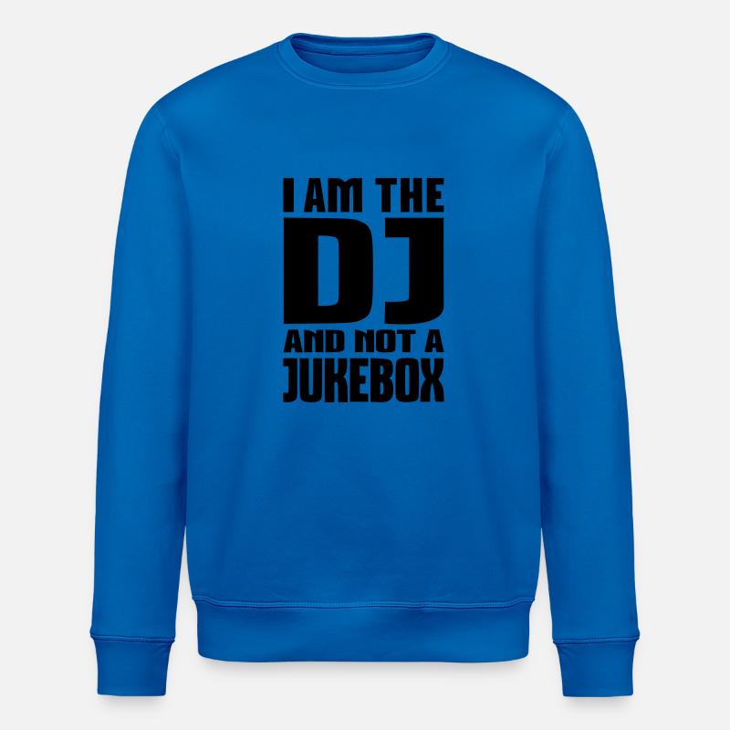 DJ Jukebox - Stanley/Stella Unisex Bio-Sweatshirt ROLLER - Königsblau