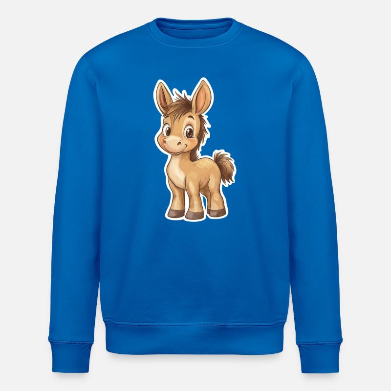 Esel - Stanley/Stella Unisex Bio-Sweatshirt ROLLER - Königsblau