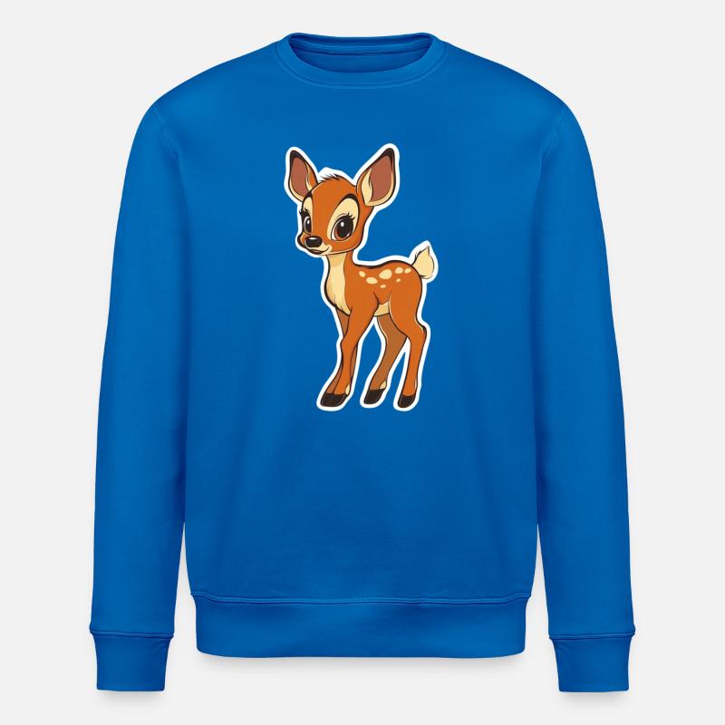 Reh - Stanley/Stella Unisex Bio-Sweatshirt ROLLER - Königsblau