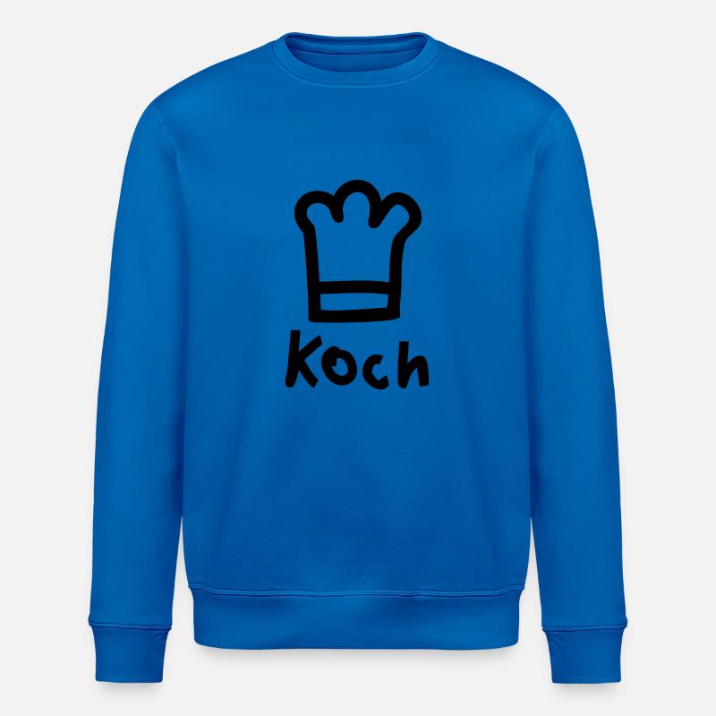 KOCH - Sweat bio ROLLER Stanley/Stella Unisexe - bleu roi