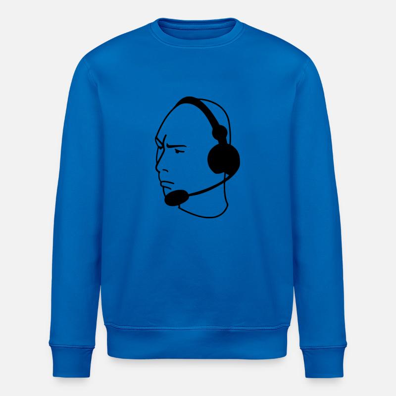 Alderiate - Sweat bio ROLLER Stanley/Stella Unisexe - bleu roi