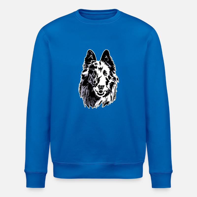 groenendael - Sweat bio ROLLER Stanley/Stella Unisexe - bleu roi