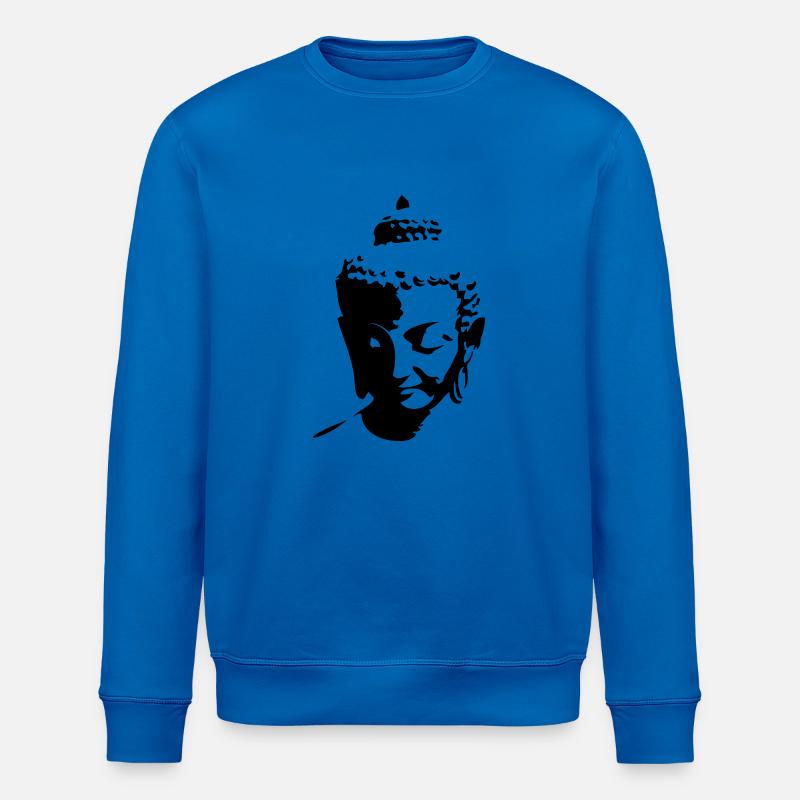Buddha - Stanley/Stella Unisex Bio-Sweatshirt ROLLER - Königsblau