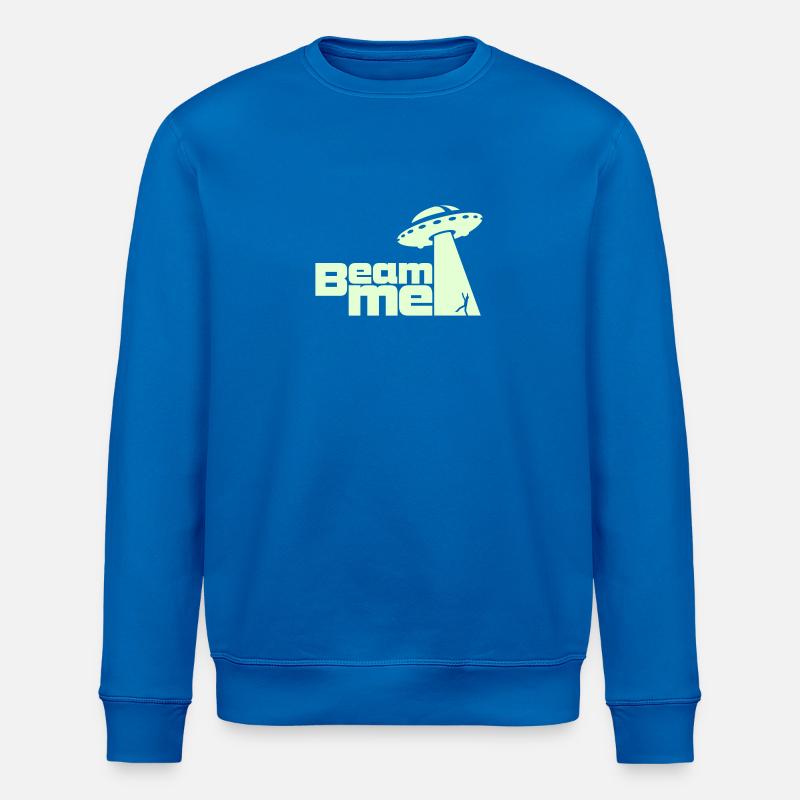 Beam me up! No.2 - Stanley/Stella Unisex Bio-Sweatshirt ROLLER - Königsblau