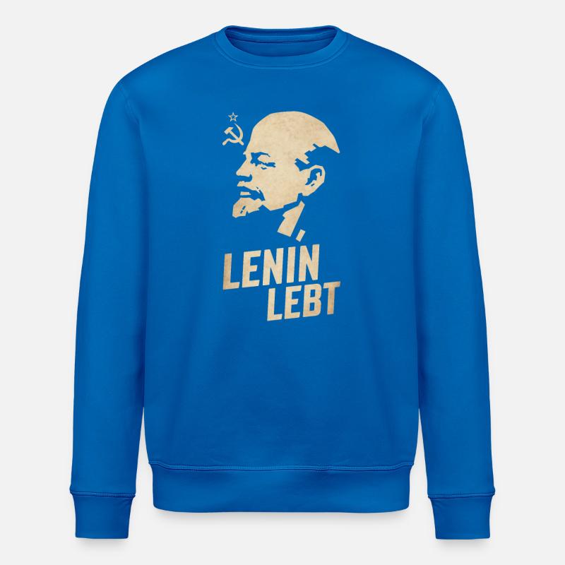 Lenin Lebt - Stanley/Stella Unisex Bio-Sweatshirt ROLLER - Königsblau
