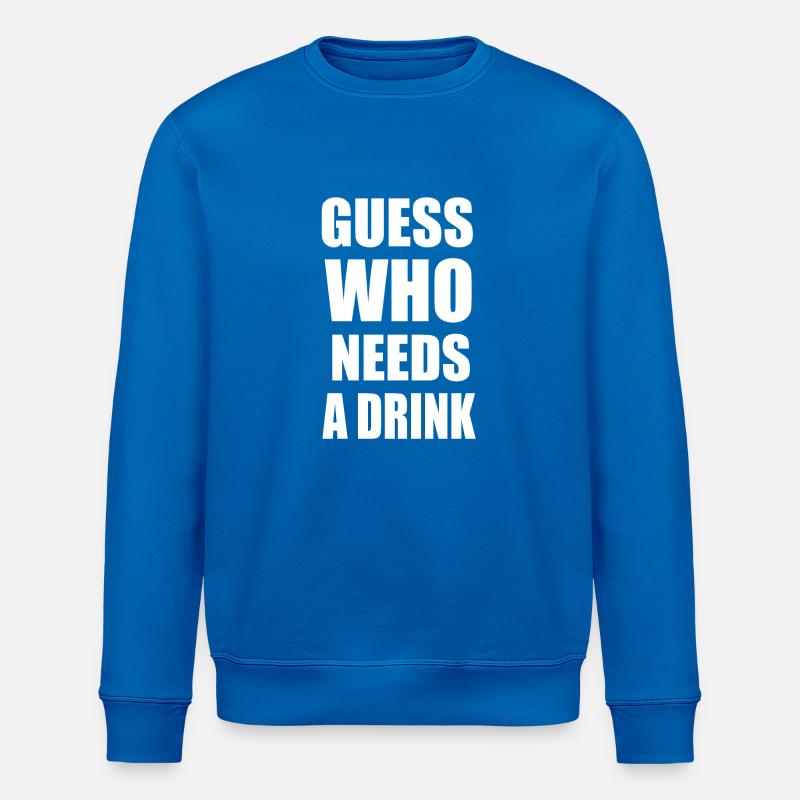 drinks - Stanley/Stella ROLLER Unisex Organic Sweatshirt - royal blue