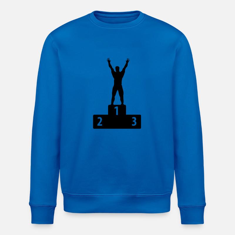 Number One - Stanley/Stella Unisex Bio-Sweatshirt ROLLER - Königsblau