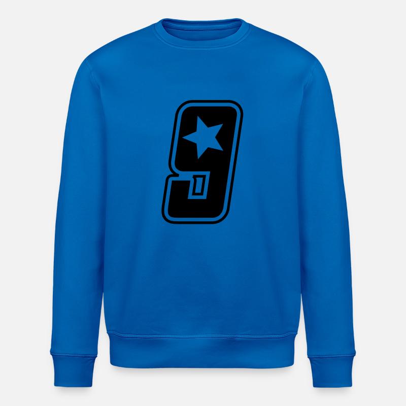 Squad n ° 9 - Sweat bio ROLLER Stanley/Stella Unisexe - bleu roi