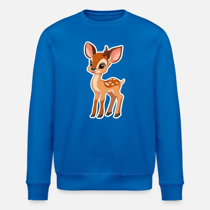 Reh - Stanley/Stella Unisex Bio-Sweatshirt ROLLER - Königsblau