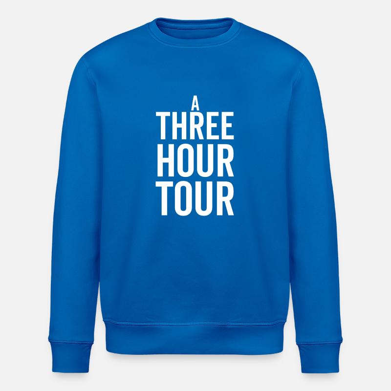 A Three Hour Tour - Stanley/Stella ROLLER Unisex Organic Sweatshirt - royal blue