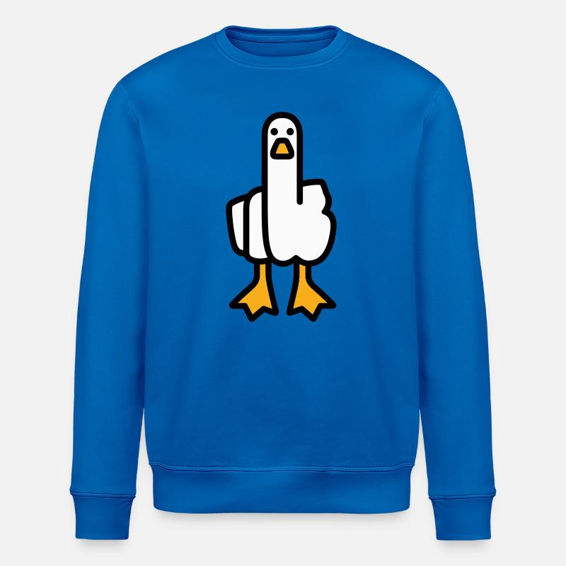 Statement Goose - Stanley/Stella ROLLER Unisex Organic Sweatshirt - royal blue