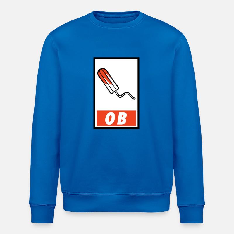 OB - Ey - Stanley/Stella Unisex Bio-Sweatshirt ROLLER - Königsblau
