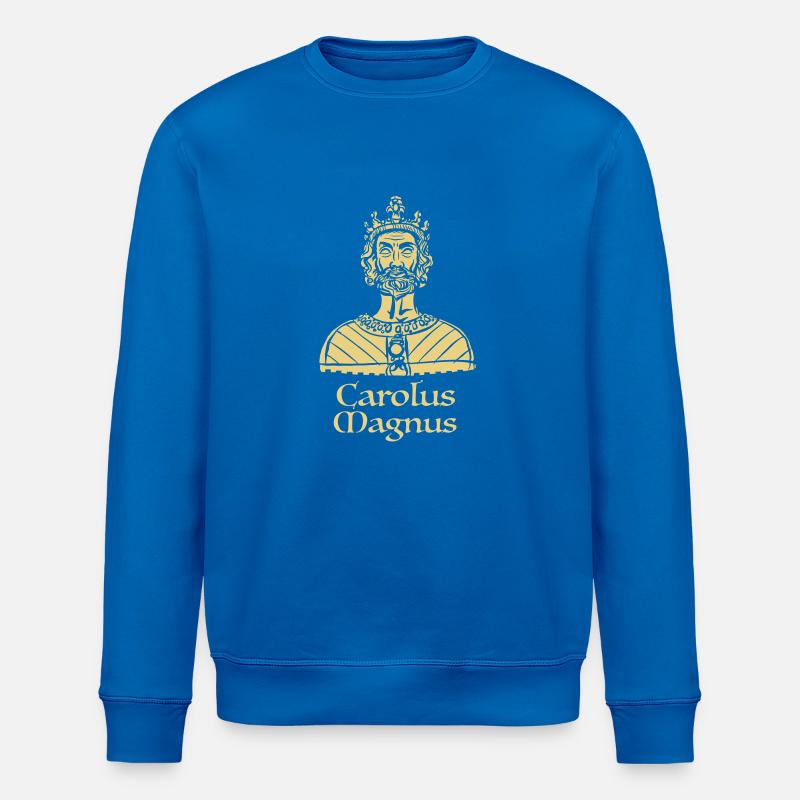 Carlous Magnus Emperor - Stanley/Stella Unisex Bio-Sweatshirt ROLLER - Königsblau