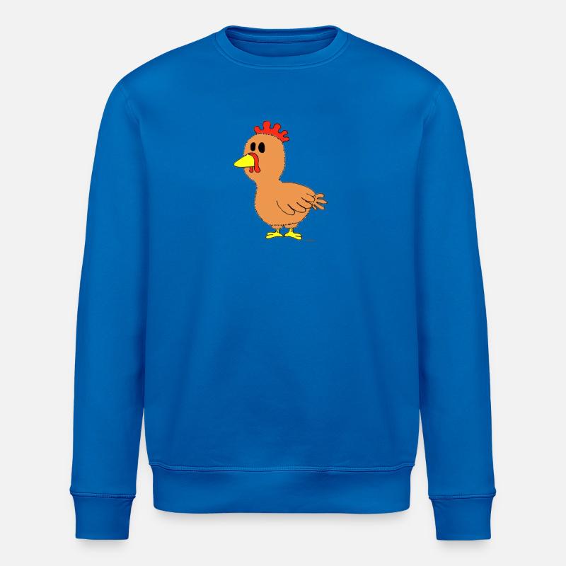 Poulet / poulet - Sweat bio ROLLER Stanley/Stella Unisexe - bleu roi