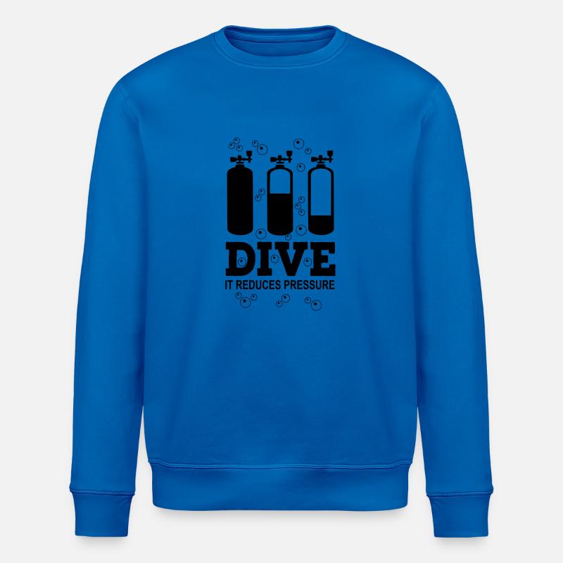 tauchen - Stanley/Stella Unisex Bio-Sweatshirt ROLLER - Königsblau
