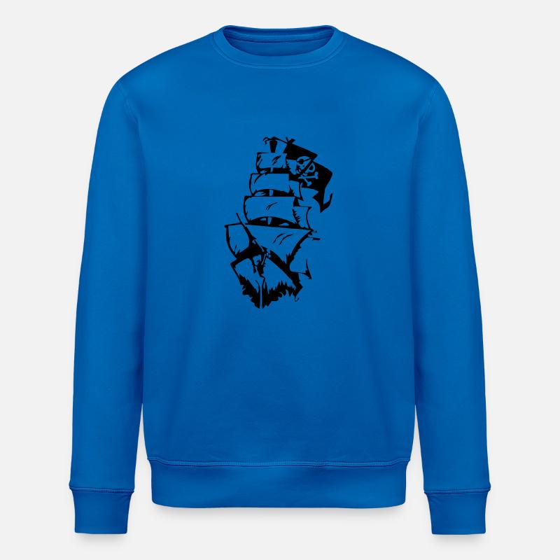 Piratenschiff - Stanley/Stella Unisex Bio-Sweatshirt ROLLER - Königsblau