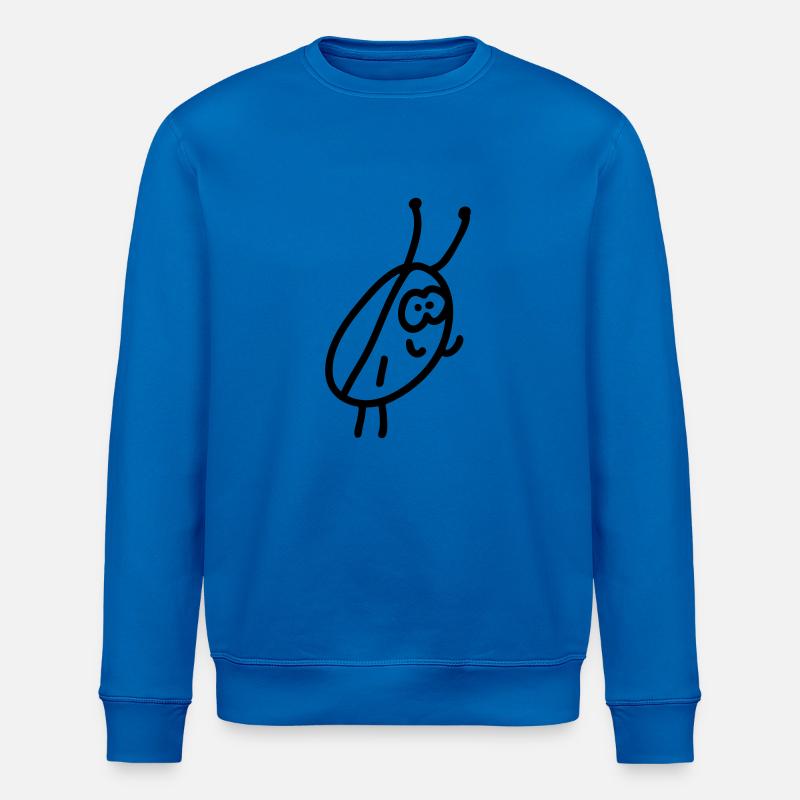 Cockroach - cafard - Line - Sweat bio ROLLER Stanley/Stella Unisexe - bleu roi