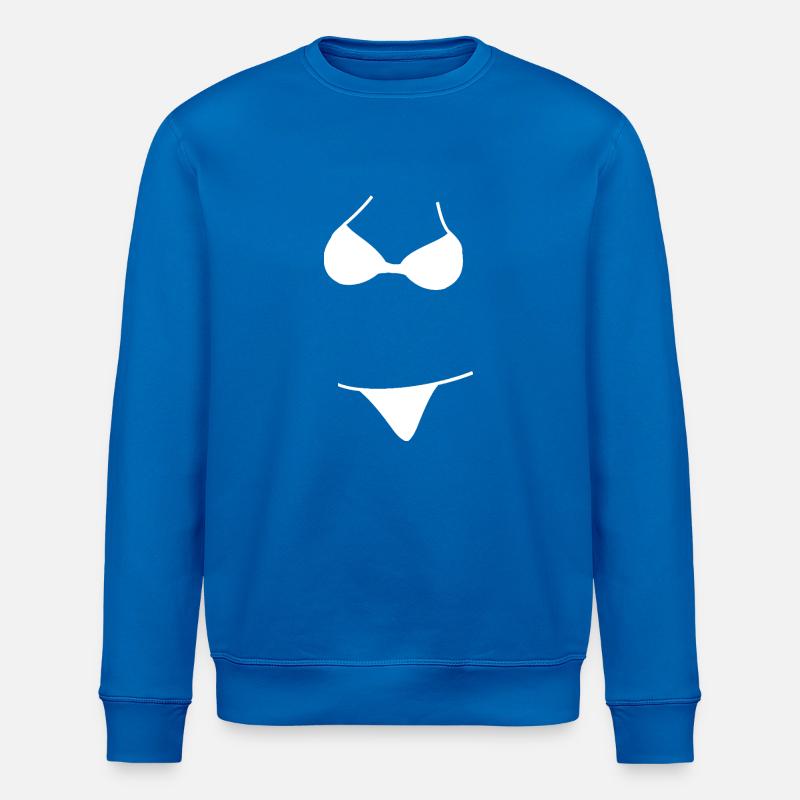 Logo Bikini - Sweat bio ROLLER Stanley/Stella Unisexe - bleu roi